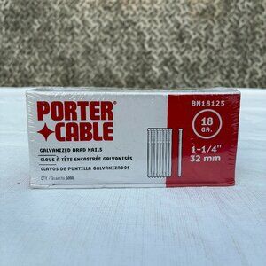 Porter Cable Brad Nails No.BN 18125 18GAx1-1/4”Qt 5000 New